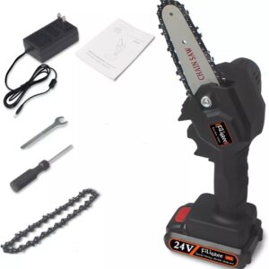 Mini Motosierra De Mano Portátil Recarga