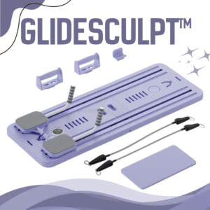 GlideSculpt™ - Tabla Pilates y Elasticos