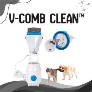 V-Comb Clean™ - CEPILLO ASPIRADORA MATA PIOJOS